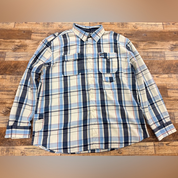 Ecko Unlimited Plaid Long Sleeve Button Down Shirt, Men's Size 3XL, Pockets - Picture 1 of 12